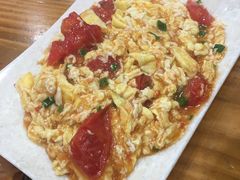 番茄炒蛋浇头-台州老六海鲜面馆(上南总店)