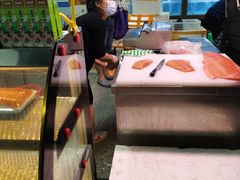 三文鱼-渔人湾码头海鲜市场负二楼