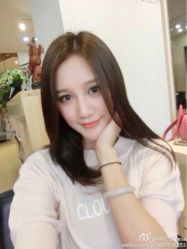 暖巧克力色染长发880-icare美发沙龙