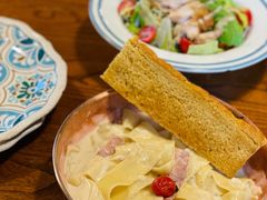 培根奶油意面-I HOLIC艾豪丽披萨(KKone店)