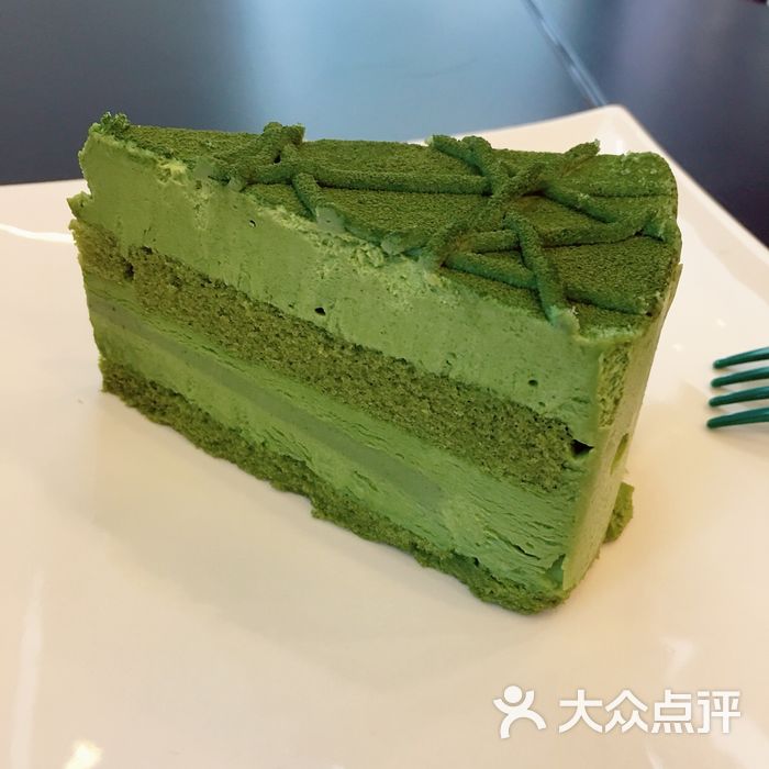 星巴克茶瓦纳抹茶慕斯蛋糕图片-北京咖啡厅-大众点评网
