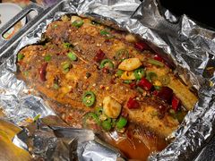 铁板秘制黄鱼-绿茶餐厅(深圳龙华天虹购物中心店)