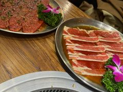 -明洞阿姨·韩式酱蟹烤肉·创意料理(三元桥店)