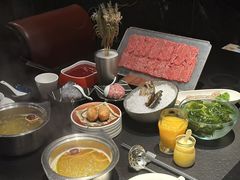 -海上明月海鲜火锅 鲜切牛肉