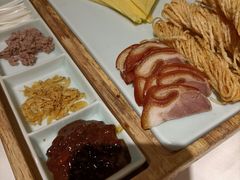 老北京馓子配肘花-大鸭梨烤鸭(枣园店)