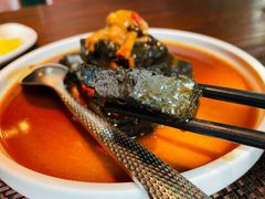 猴头菇自制黑豆腐-肴约·花园式餐厅(湖里店)