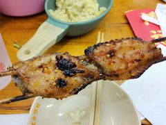 招牌秘烤鸡翅-炒豆合作社(东四总店)