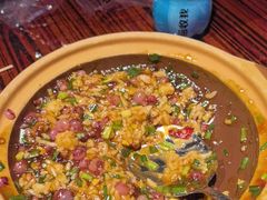 灵珠魔丸子海灵菇捞饭-蚝堡海鲜·威海菜·海肠捞饭·烧烤·亚洲吃蚝公司(幸福门店)