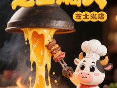 -芝士牛炭火烤肉