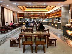 大堂-大佛寺高级素食自助餐厅