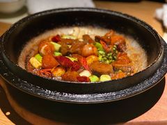 石锅花椒啫牛小排-新荣记(西溪湿地店)