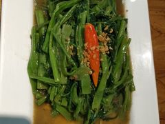 秘制虾酱炒空心菜-帕蓝·暹罗料理(曲阳店)