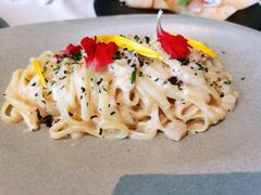芝士蛋黄汁细面-哈布斯扒房(华发商都店)
