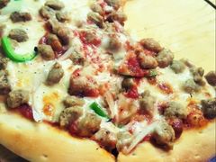 至尊黑椒牛肉披萨-玛格丽特现烤披萨(中润时代广场店)