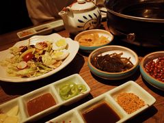 -明洞阿姨·韩式酱蟹烤肉·创意料理(三元桥店)