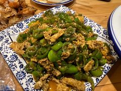 尖椒甩蛋-华顺土菜馆(洪岗路店)