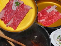 牛肉寿喜锅-花潮料理艺食馆(世欧广场店)