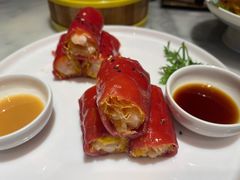 红米脆皮鲜虾肠-蝴蝶里·粤菜·点心(龙湖天街&滨江店)