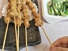 炸素羊肉串-功德林素菜饭庄(前门店)