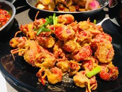 咸蛋黄焗虾球-一棠龙虾(徐家汇城开YOYO店)