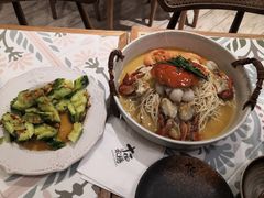 膏蟹拌面-十面欢腾·海鲜面·台式Bistro(长乐路店)