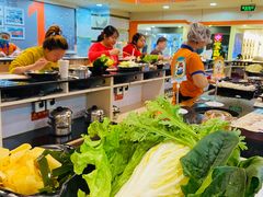 自助取餐区-呷哺呷哺(西单大悦城店)