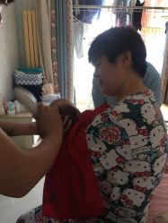 点击看大图 -慧婴轩婴儿理胎发胎毛笔胎毛画手足印(通州店)
