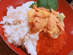 海胆三文鱼蟹腿饭-札幌二条市场 大矶(本店)