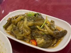 自制蒜茄子-长城东北菜(新港西路店)