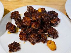 黑蒜子牛肉粒-桂园餐厅(五大道店)
