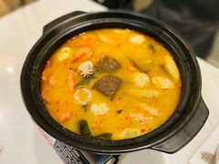 糟粕醋海鲜锅-香香海南菜餐厅