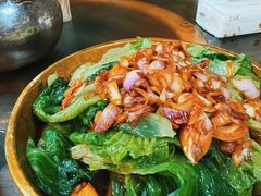 红葱头淋生菜-桃姐农庄老字号(从化温泉店)