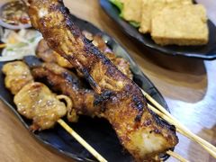 白鱔沙嗲-班兰叶印尼美食