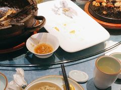 -海派美食·家宴海鲜青岛菜·石锅鲽鱼头(东方城店)