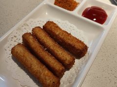 一口爆浆奶酪鱼条-海底捞火锅(西安路店)