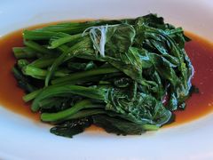 白灼广东菜心-马仕玖煲·融合菜·酥不腻烤鸭(人大店)