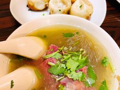 牛肉粉丝汤-哑巴生煎(临顿路店)