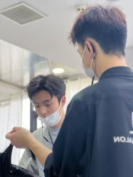 -I+造型烫发染发