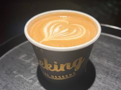 哥伦比亚粉波旁日晒奶咖-SeekSeeking咖啡专门店(堰塘街店)