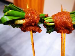 韭菜牛肉-袁记串串香(四平路店)