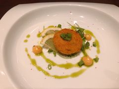 蟹肉饼-北京华彬费尔蒙酒店·刃餐厅