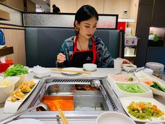 自助取餐区-海底捞火锅(大融城店)