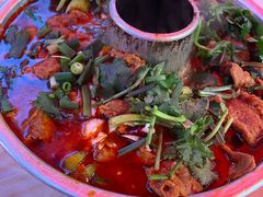 招牌豆腐花牛肉锅-王大乔泡椒米线·小火锅(星城天地店)