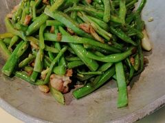 干锅扁豆丝-绿茶餐厅(平谷华联店)