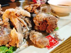 手抓羊肉-大漠留香盐池滩羊烧烤餐厅(向阳步行街店)