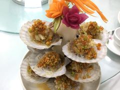蒜蓉粉丝蒸扇贝-聚德福海鲜家常菜(刘庄店)