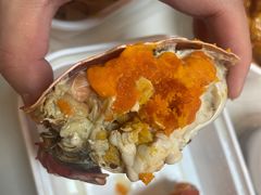 香煎对半蟹（时价，价格仅参考）-王庄阿咪海鲜大排档(上下杭店)