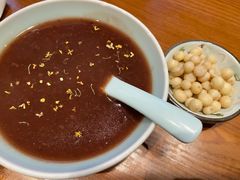 桂花豆沙鸡头米-鑫震源·苏式大虾生煎(山塘街店)