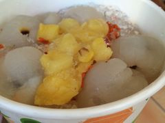 荔枝桂花冰-百叶温州馄饨