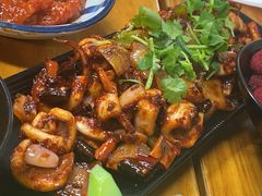 爆炒鱿鱼-炒豆合作社(东四总店)